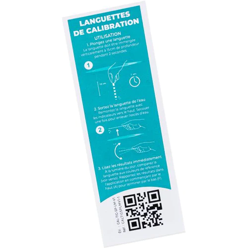 Fiche pour analyser l'eau de piscine